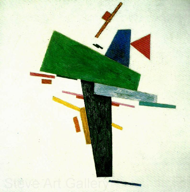 Kazimir Malevich suprematist construction France oil painting art